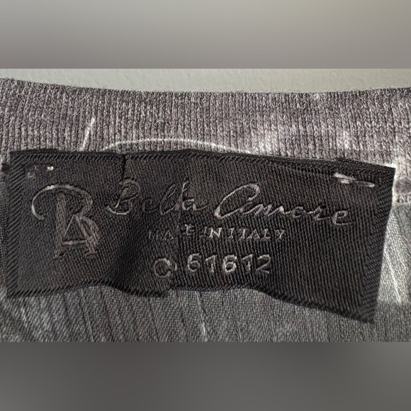 Bella Amore Sheer Graphic Button-Up Shirt - Picture 2 of 3